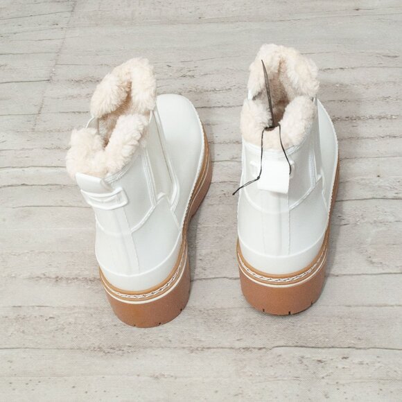 NWT Marc Fisher LTD Fargo Waterproof Faux Fur Trim Boots size 7 - Picture 10 of 10